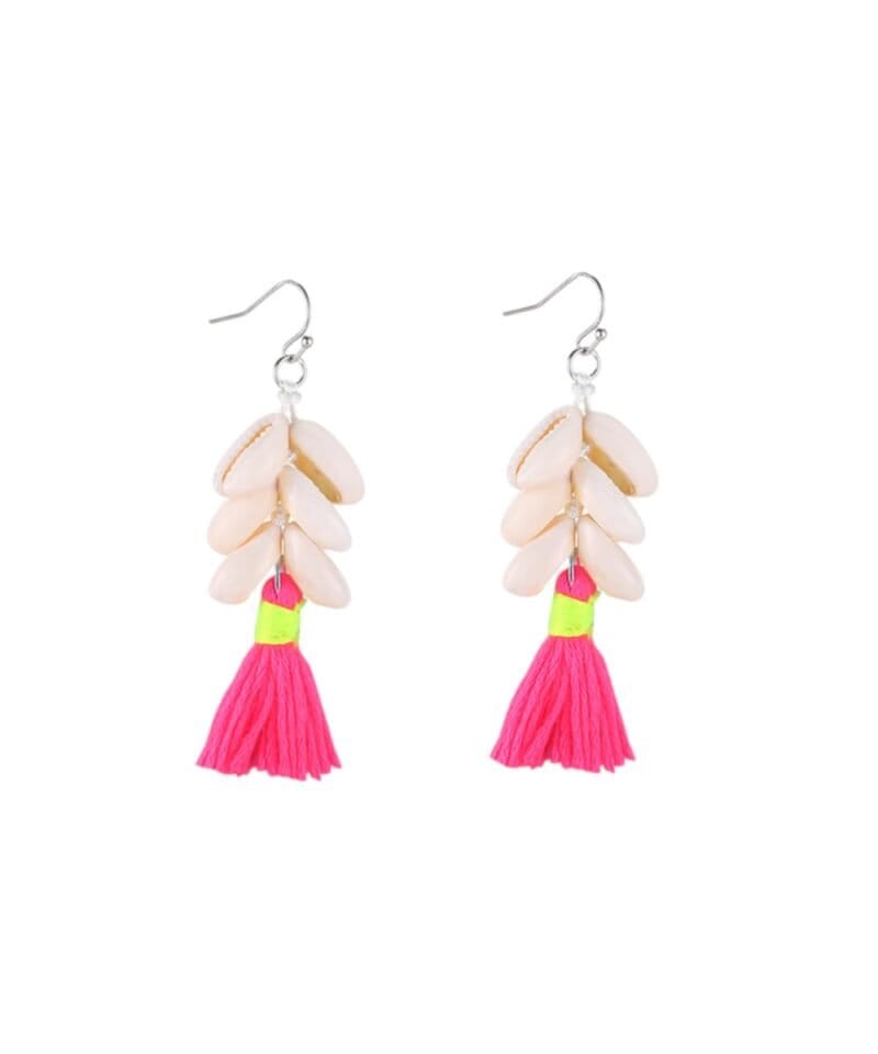 Oorbellen-Happy-Shells-neon-roze-pink-geel-koari-schelpen-oorbellen-earrings-sieraden-kopen-bestellen-