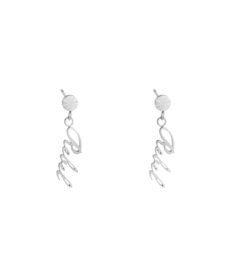 RVS-Oorbellen-Rebel-zilver-zilveren-dame-oorbellen-tekst-rebel-waterbestendige-trendy-oorbel-earrings-kopen-bestellen-Photoroom