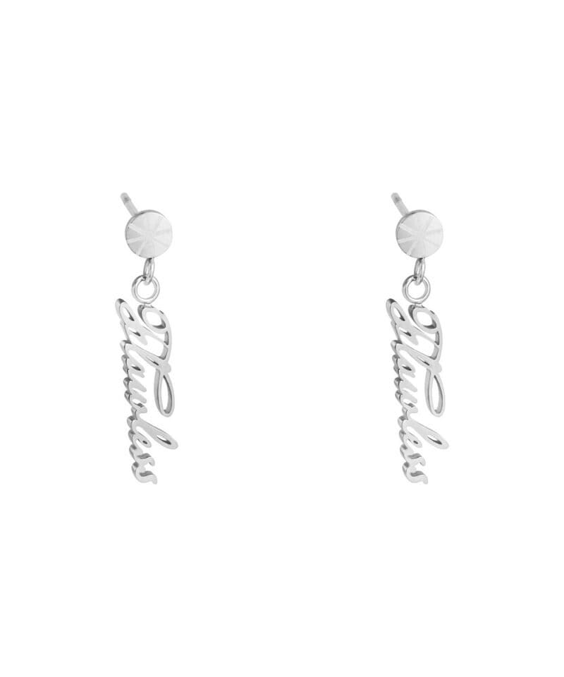 RVS-Oorbellen-flawless-zilver-zilveren-dame-oorbellen-tekst-rebel-waterbestendige-trendy-oorbel-earrings-kopen-bestellen-