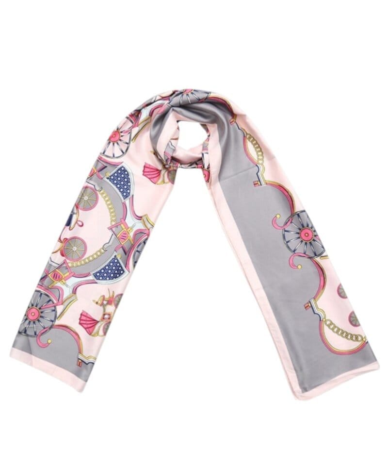Sjaal-Silky-Circus-grijs-grijze-roze-pink-lange-glans-dames-sjaals-met-gekleurde-print-musthave-scarfs-shawls-online-bestellen-Photoroom