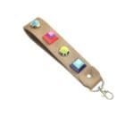 Sleutelhanger-Colour-Blocking-taupe-sleutelhangers-neon-gekleurde-studs-musthave-fashion-items-online-bestellen