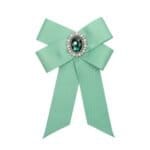 Strikdas Baroque Broche Choker-Bow-Tie-Baroque-Broche-licht-groen-groene-kraagjes-hemd-details-dames-dassen-stropdassen-green-musthave-fashion-kopen-Photoroom