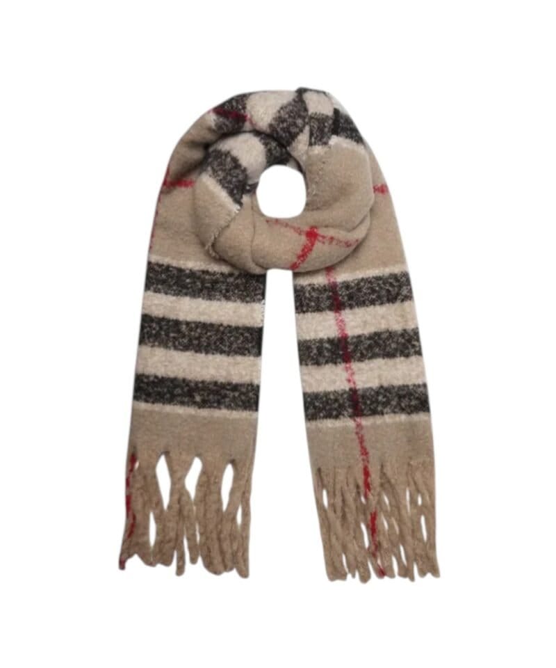Taupe Wintersjaal Pretty Stripes-zwart-rood-gestreepte-dikke-warme-sjaals-omslagdoeken-dames-winteraccesssoires-kopen--600x600-Photoroom
