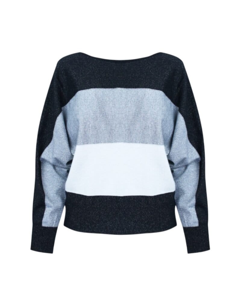 Trui-Happy-Lines-zwart-wit-grijze-dames-truien-met-luxerdraad-trui-sweaters-kopen-bestellen-Photoroom 2