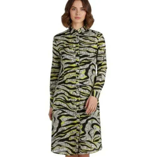 Tuniek-Fancy-Zebra-zwart-gele-dames-jurken-lange-mouwen-blouse-tunieken-werk-kleding-fashion-online-kopen-jurk-kantoor-model-Photoroom