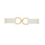 Witte-Stretch-Riem-Gold-Buckle-wit-verstelbare-dames-riemen-elastisch-gouden-gesp-kopen-bestellen-chique
