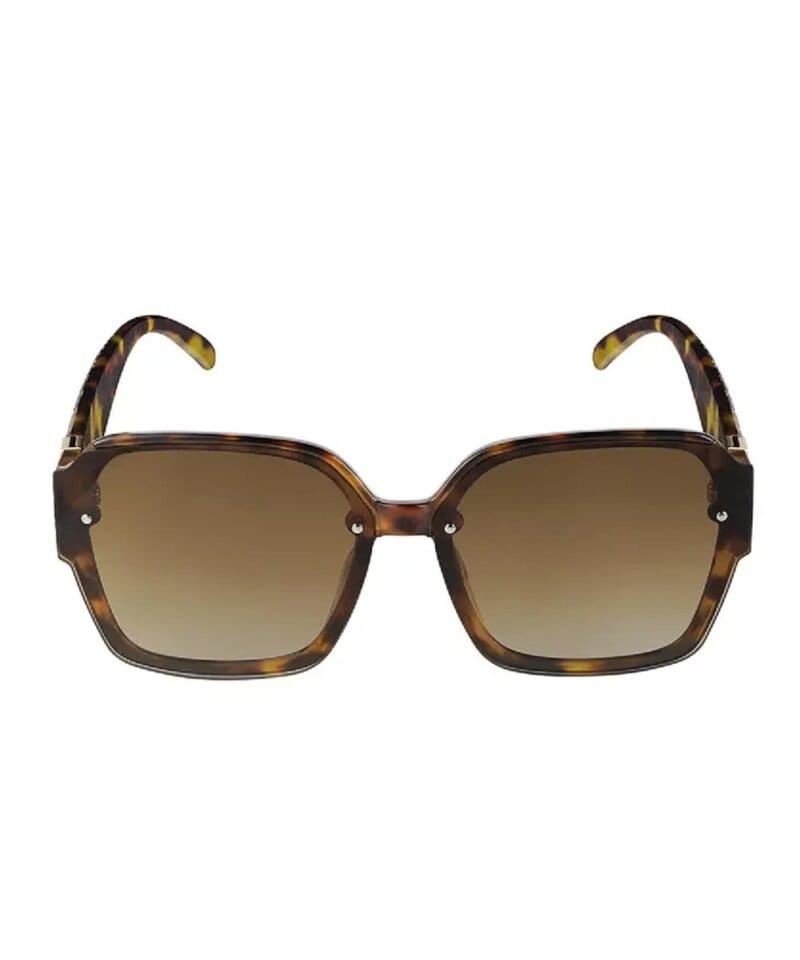Zonnebril Classy Girl bruin bruine dames zonnebrillen structuur trendy kopen bestellen fashion