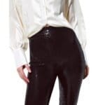 Zwarte Lovertjes Broek zwart stretch broeken leggings rechte pijpen party pants fashion kopen bestellen detail-Photoroom