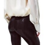 Zwarte Lovertjes Broek zwart stretch broeken leggings rechte pijpen party pants fashion kopen bestellen details-Photoroom