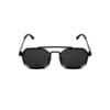 Zwarte Zonnebril Lumi zwart zonnebrillen gouden details sunglasses brillen zomer kopen bestellen 1