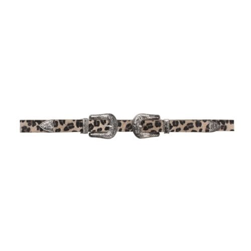 beige Riem-Dubbele-Cowboy-Gesp-leopard-double-buckle-panter-dames-riemen-2-gespen-fashion-belts-kopen-bestellen