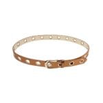 bronzen Metallic Riem brons bronzen gesp gouden eyelets dames riemen ceinturen kleurrijke kopen bestellen