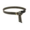 zwarte-Riem-Twisted-Studs-zwart dames riemen gouden studs belt yehwang kopen bestellen