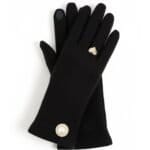 zwarte handschoenen hart ring zwart dames handschoen met gouden hart en parel details trendy fashion warme kopen bestellen2