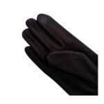 zwarte handschoenen hart ring zwart dames handschoen met gouden hart en parel details trendy fashion warme kopen bestellen3