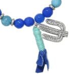 Armband-beads-cactus-blauw-zilveren-dames-kralen-armband-boho-armbanden-sieraden-fashion-online-detail