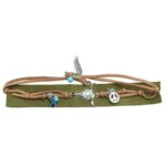 Armband-boho-charms-groen-groene-seudine-armband-zilveren-bedels-bull-peace-dames-armbanden-koord-veters-shop-online-shop