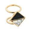Dubbele-Ring-Marble-Dream-gouden-dames-ringen-met-zwarte-en-witte-marmeren-stenen-hippe-dames-ringen-online-kopen