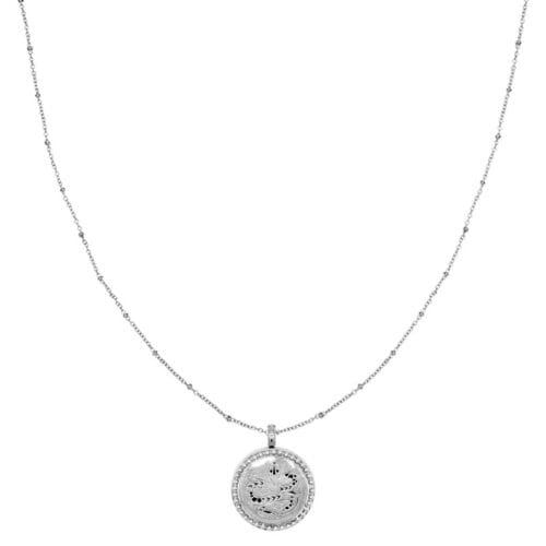 Geurketting Snake Medaillon -zilver-zilveren-lange-dames-ketting-parfum-bedel-unieke-sieraden-accessoires-kopen