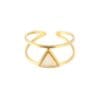 Gouden Ring Love Triangle -wit-witte-steen-driehoek-fashion-jewelry-open-ringen-online-kopen