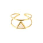 Gouden Ring Love Triangle -wit-witte-steen-driehoek-fashion-jewelry-open-ringen-online-kopen