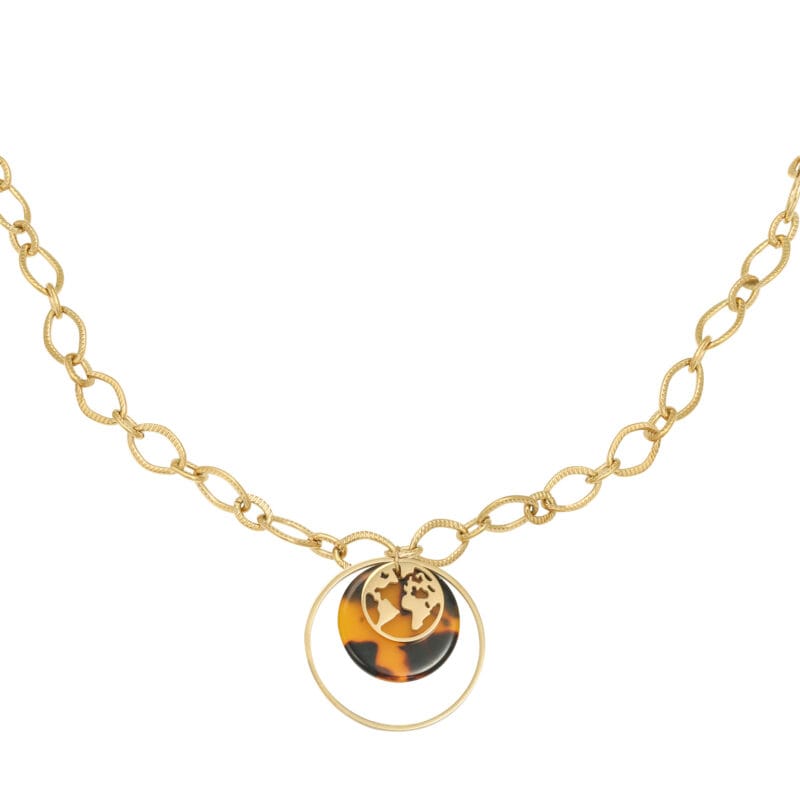 Ketting-Explorer-Chains-goud-gouden-dames-kettingen-schakelketting-met-bedels-rvs-neckage-trendy-bestellen