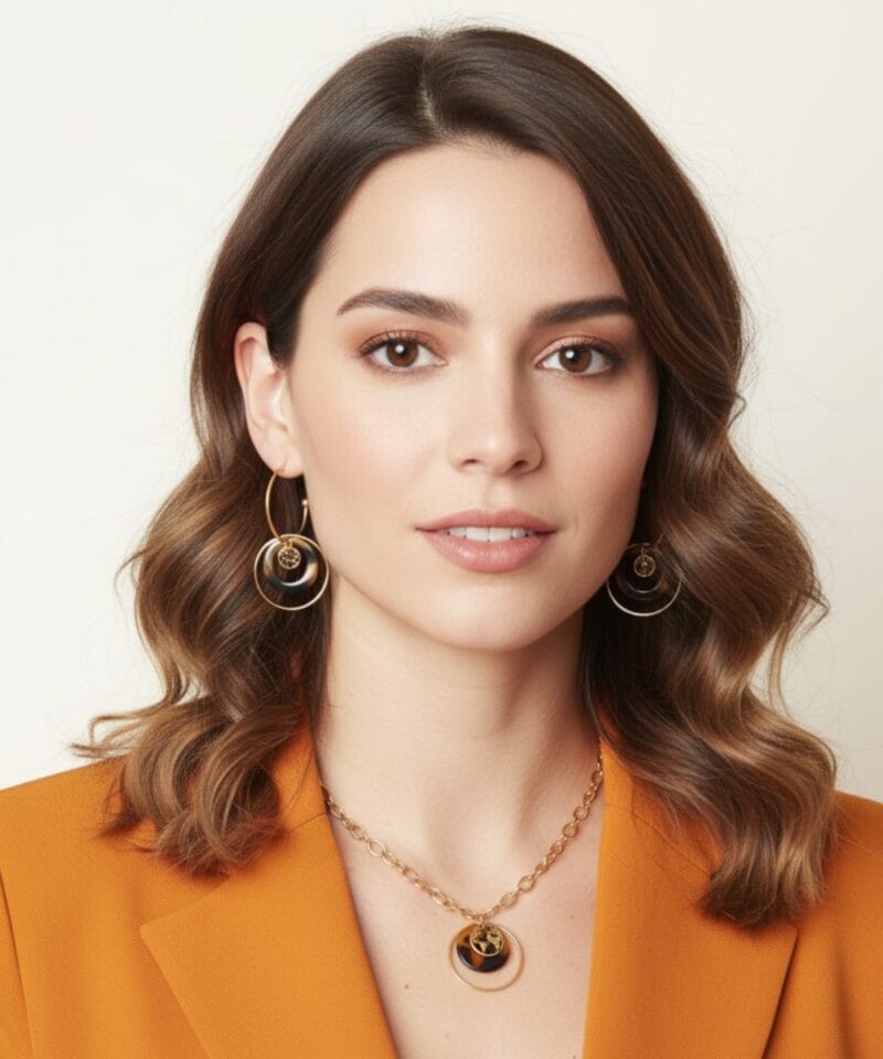 Ketting-Explorer-Chains-goud-gouden-dames-kettingen-schakelketting-met-bedels-rvs-neckage-trendy-kopen model