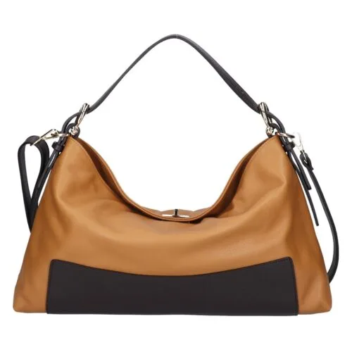 Paarse Suède Schoudertas Ring - Crosbodytas - Leer - Paars