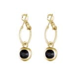 Oorbellen-chic-Sparkle-goud-gouden-dames-oorbel-met-zwarte-steen-musthave-vrouwen-accessoires