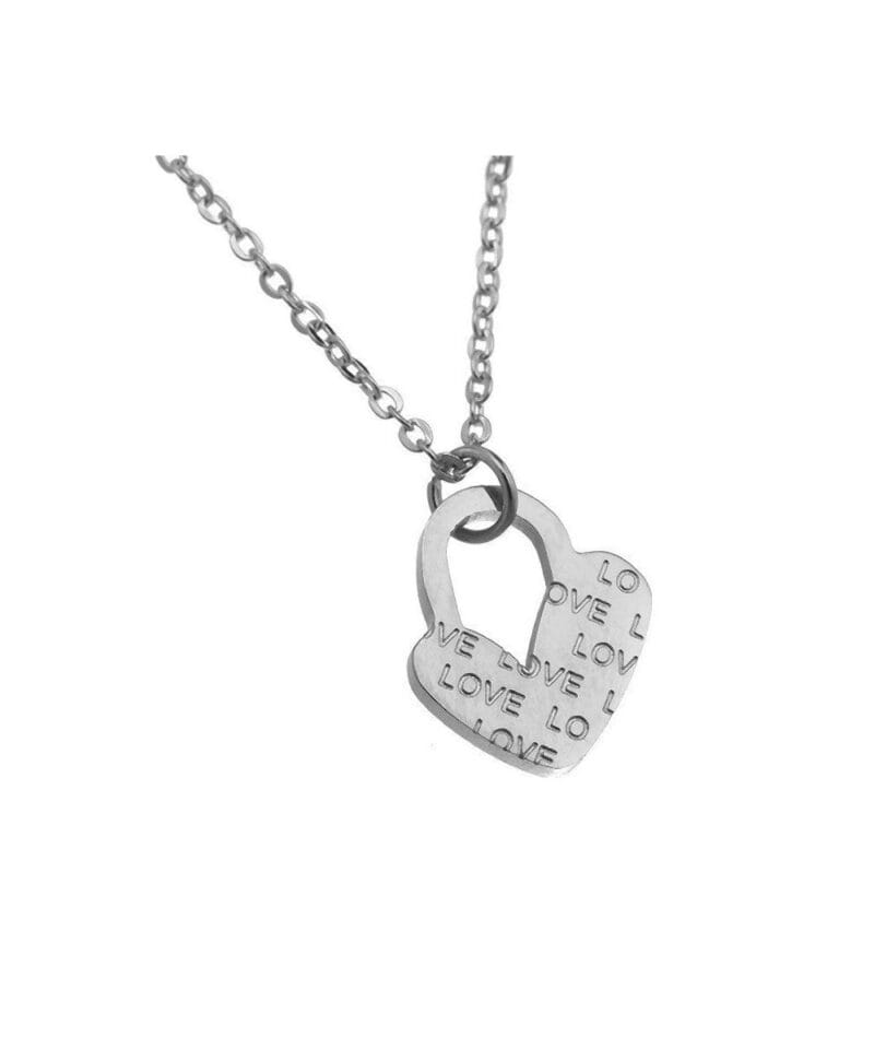 RVS ketting-hart-bedel-tekst-love-zilver-zilveren-ketting-kettingen-dames-ketting-sieraden-accessoires-online-kopen-bestellen-collie-yehwang