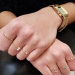 Ring-The-Three-Musketeers-gold-golden-ladies-size-16-rings-new