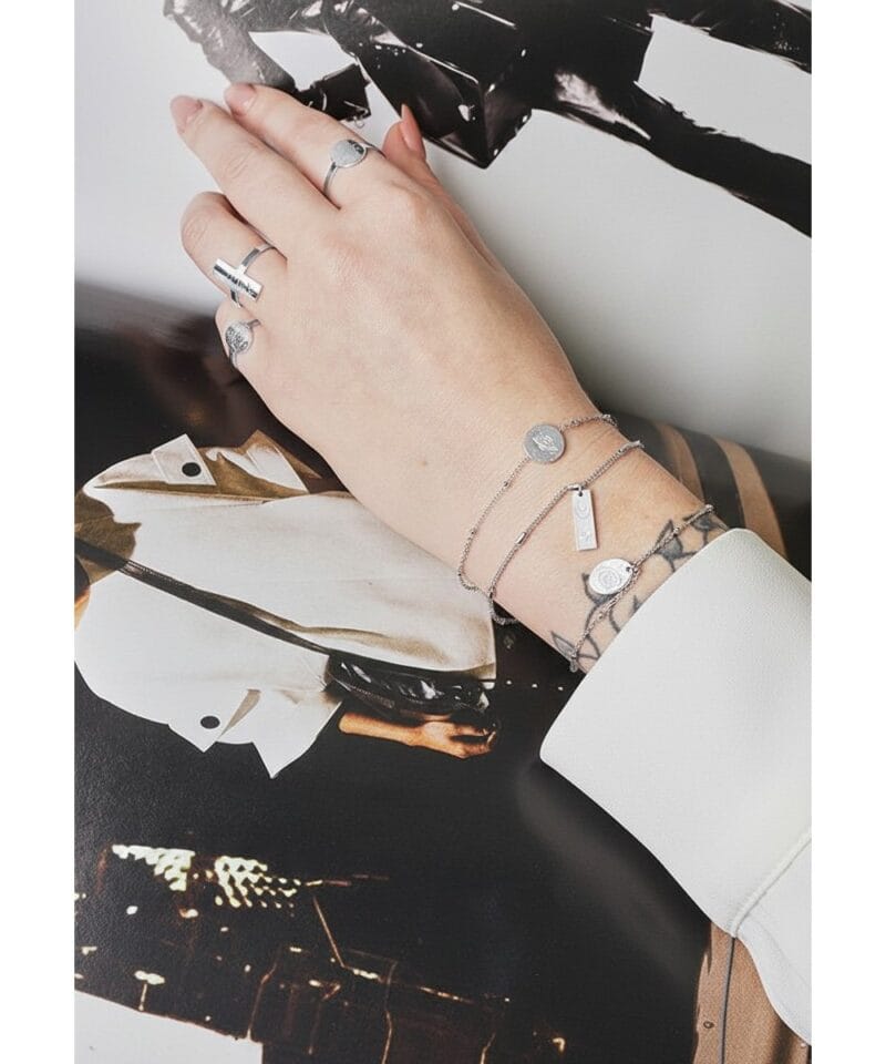 Ring en armband Space-Moon-zilver-zilveren-dames-open-ringen-tekst-verstelbare-fashion-vierkante-rvs-ringen-kopen