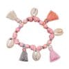 Roze-Boho-Armband-shell-Tassle-dames-armbanden-van-stenen-schelpen-kwastjes-beach-bracelets