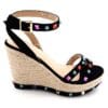 Zwarte Sleehak Studs-zwart-zwarte-sleehakken-wedges-schoenen-dames-gekleurde-studs-gekleurde-stenen-musthave-fashion-shoes-online-e1528643418639