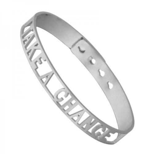 armband-Take-a-chance-zilver-musthave-bracelet-tekst