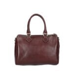 Vintage Leren Handtas Justine bruin bruine leer leder handtassen dokterstassen vintageleer kope bestellen