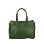 Vintage Leren Handtas Justine groen groene leer leder handtassen dokterstassen vintageleer kope bestellen