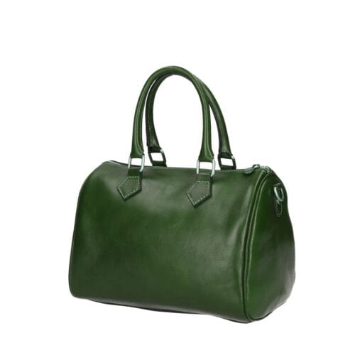 Vintage Leren Handtas Justine groen groene leer leder handtassen dokterstassen vintageleer kope bestellen zij