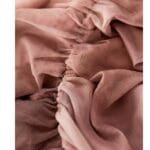 Roze Strapless Top Milo geweven dames tops topjes korte mouw kleding dames kopen bestellen yehwang detail