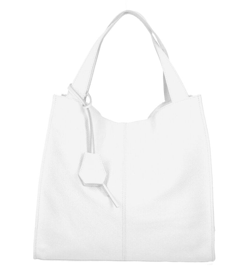 Leren Schoudertas xenia wit witte leer leder schoudertas leren hengsel chique luxe suede leer tassen dames kopen bestellen italiaans