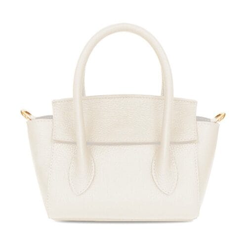 beige Leren Handtas Betsy beige kleine handtassen flap sluiting extra hengsel stevig leer kopen bestellen